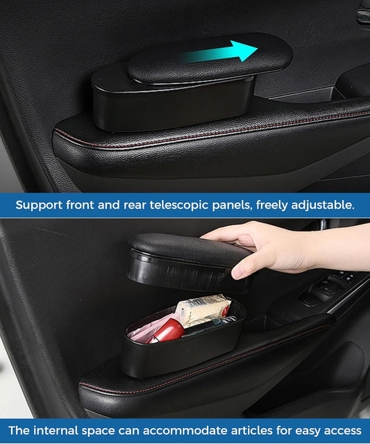 Reposabrazos Coche,Accesorios Coche,Reposabrazos Coche Universal,Accesorios Coche Interior,Reposabrazos De Coche,Pu Cuero Apoyabrazos Caja,Aliviar La Fatiga Del Brazo Del Conductor