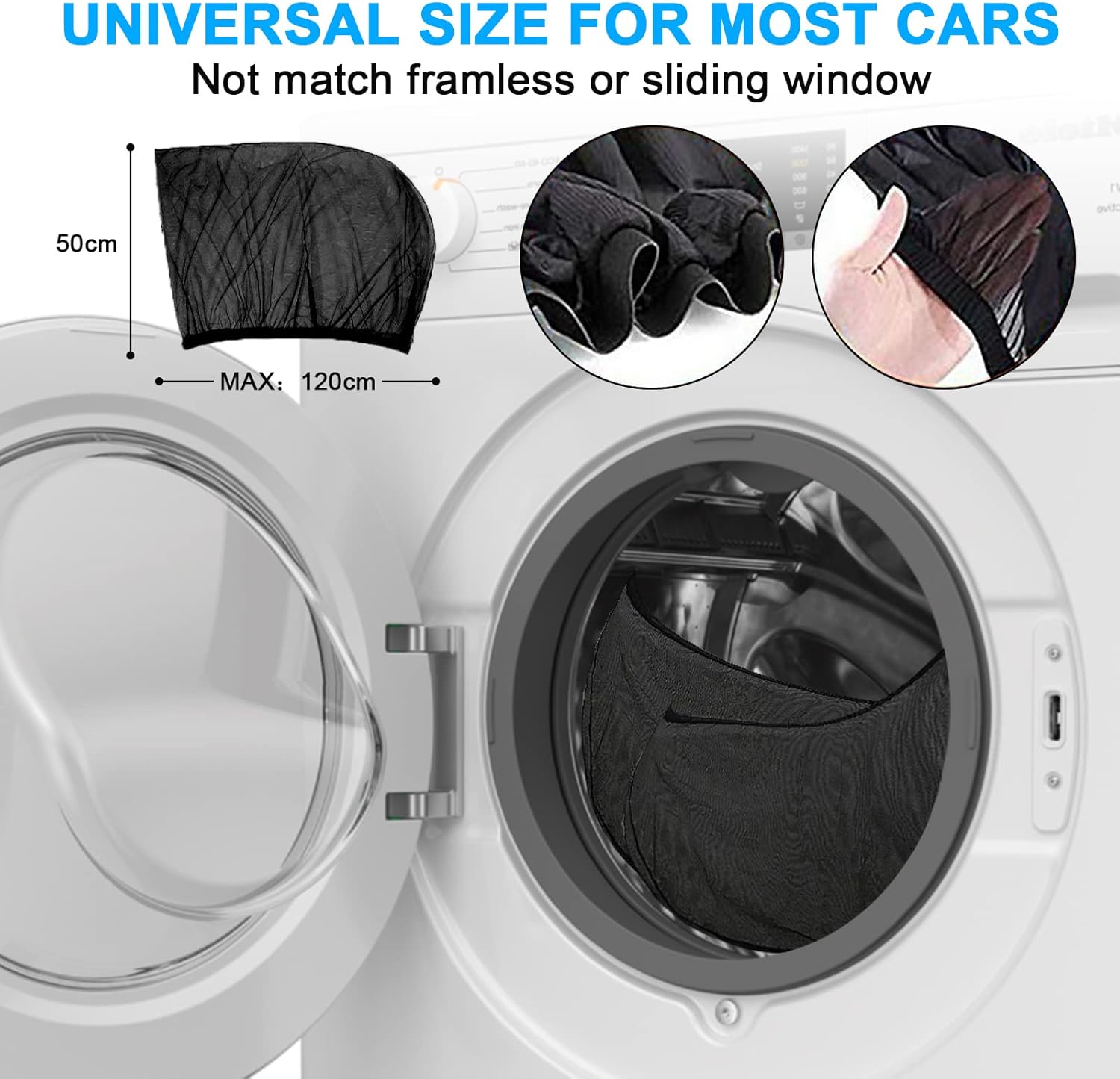 Parasol De Coche Para Ventana Lateral Trasera, Para Niños Y Mascotas, Sombrilla Universal Con Protección UV