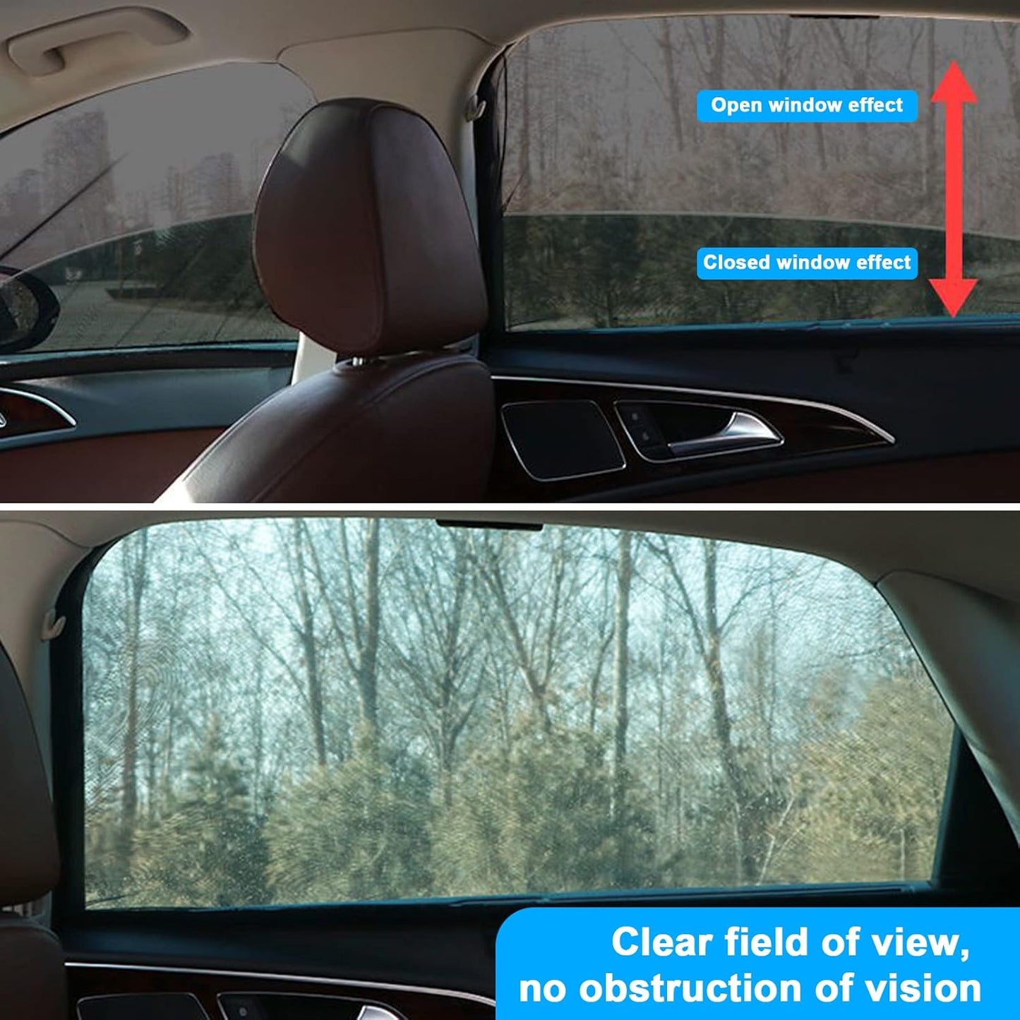 Parasol De Coche Para Ventana Lateral Trasera, Para Niños Y Mascotas, Sombrilla Universal Con Protección UV